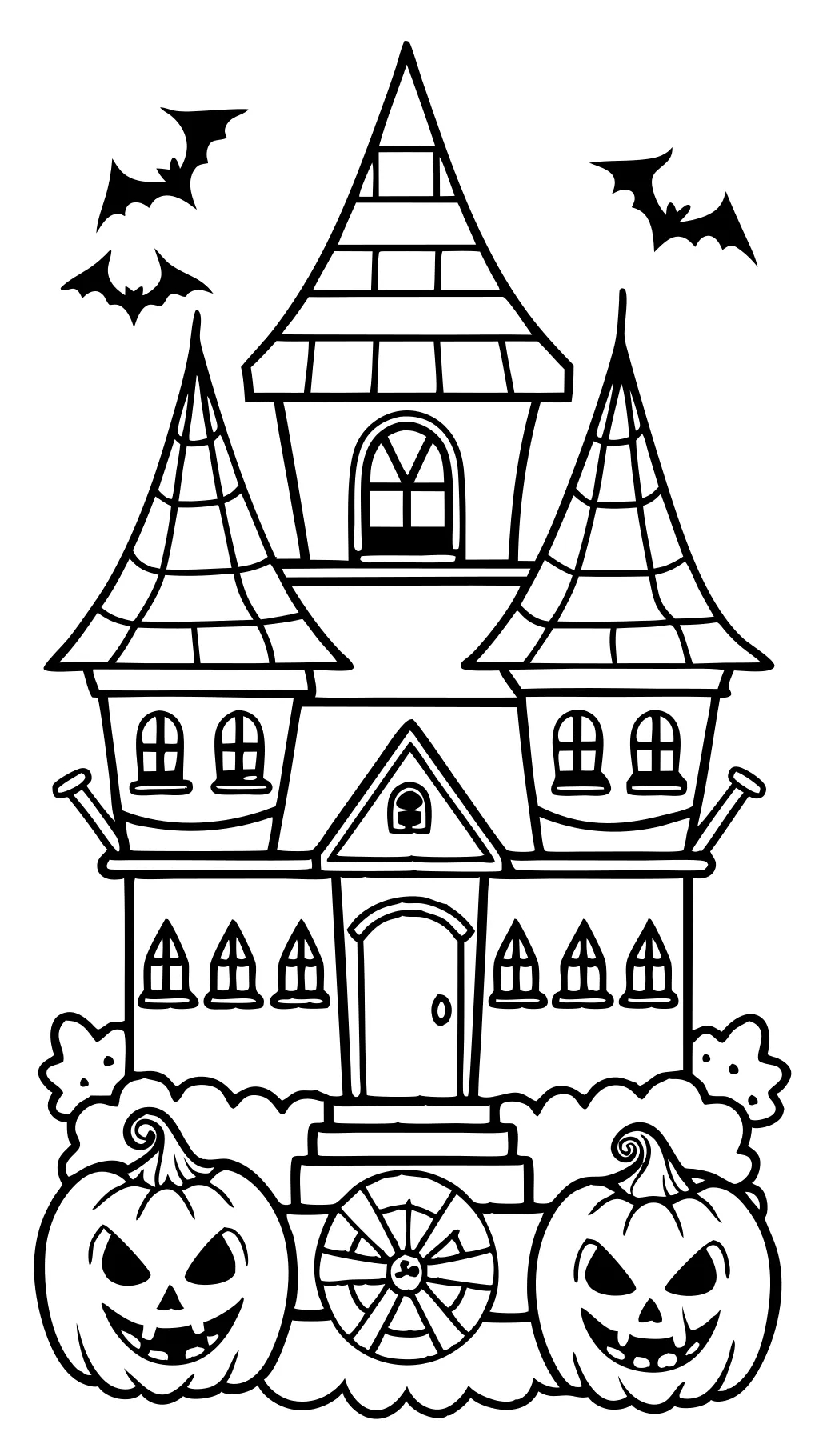 coloring pages scary